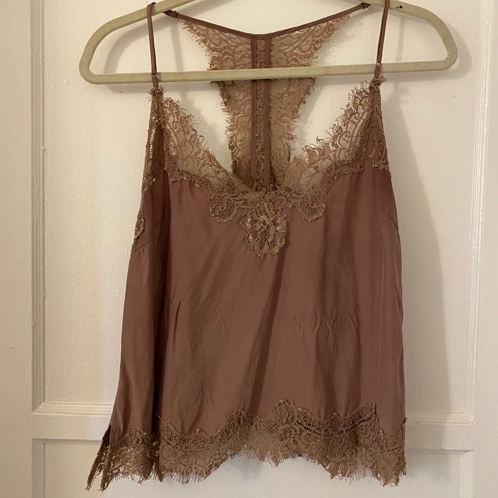 Lace tank